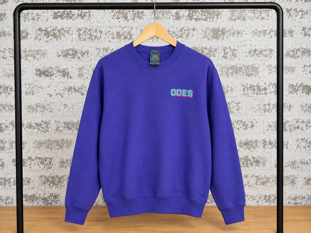 Youth - ODES Colorful School Spirit Crewneck Sweatshirt