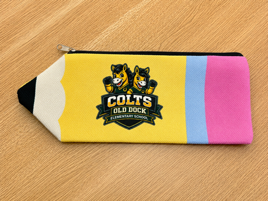 School Spirit Pencil Zipper Pouch