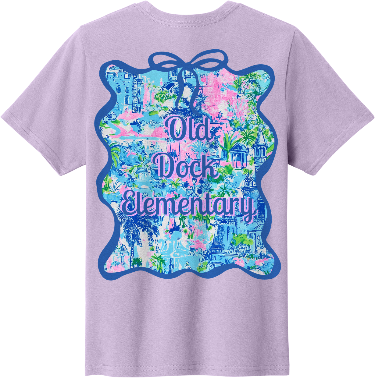 Adult Old Dock Elementary ODES Lavender Spirit T-Shirt – Lavender T-shirt