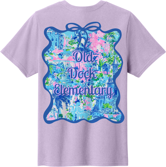 Adult Old Dock Elementary ODES Lavender Spirit T-Shirt – Lavender T-shirt