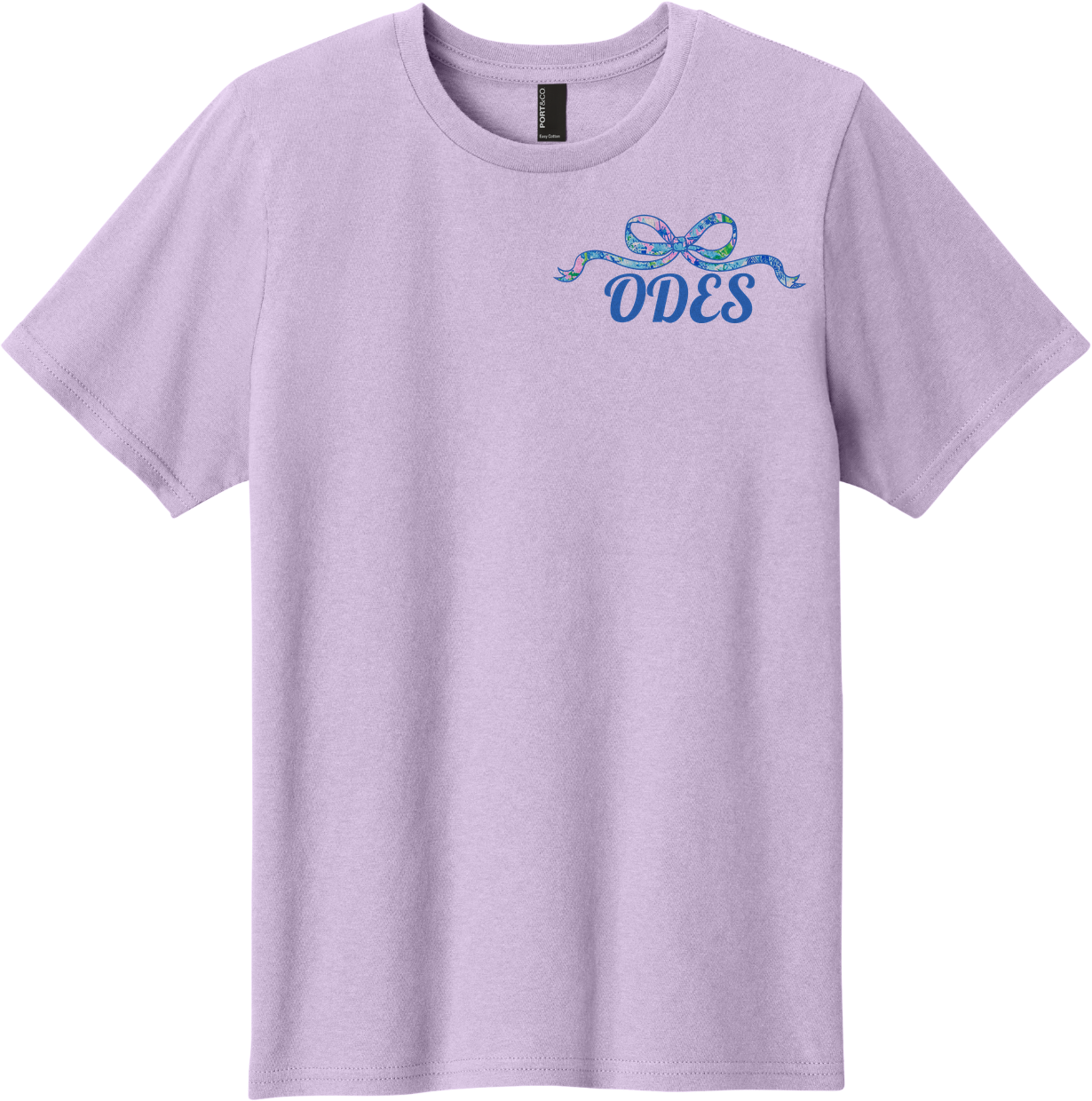 Adult Old Dock Elementary ODES Lavender Spirit T-Shirt – Lavender T-shirt