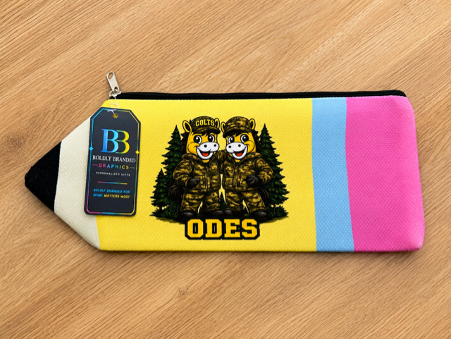 School Spirit Pencil Zipper Pouch