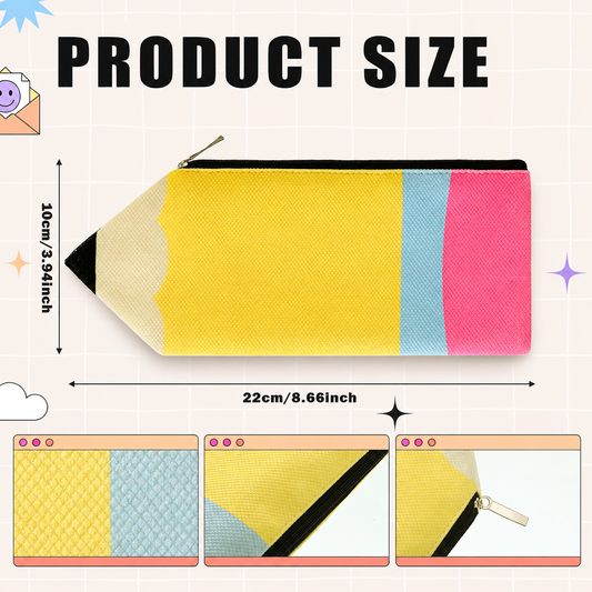 School Spirit Pencil Zipper Pouch