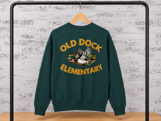 Youth Old Dock Colts ODES School Spirit Crewneck Sweatshirt