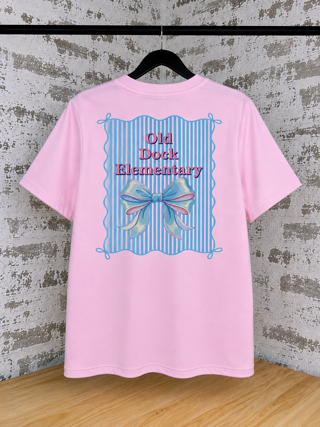 Youth - Old Dock Elementary Bow Spirit Shirt | Youth & Adult Sizes | Front or Front