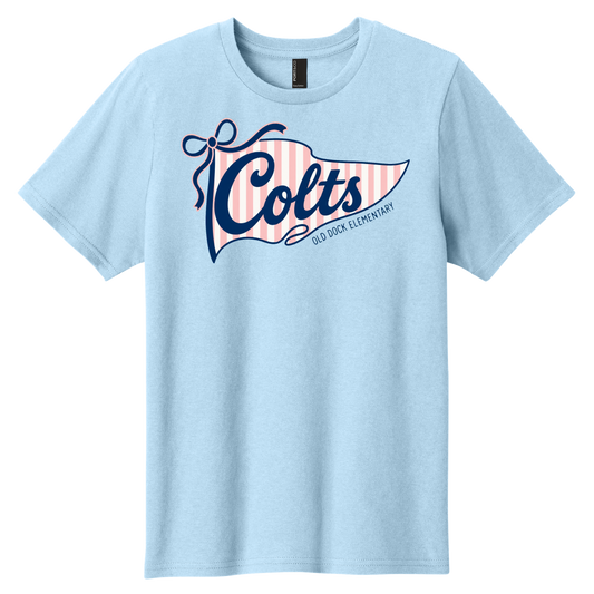 Adult Old Dock Elementary Colts Spirit T-Shirt