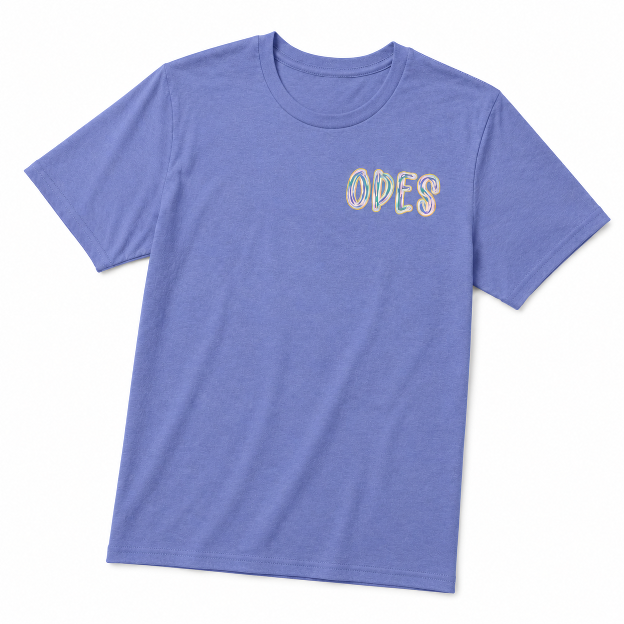 Youth - Old Dock Elementary Colorful Floral School Spirit Shirt – Lavender